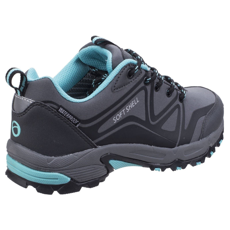 Cotswold Abbeydale Low Stivali Da Trekking Da Donna Grigi/Neri/Turchesi