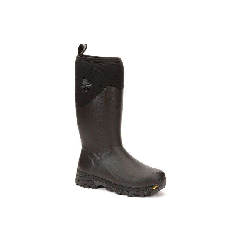 Muck Boots Arctic Ice Tall Stivali In Gomma Nera Da Pioggia