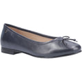 Hush Puppies Naomi Ballerine In Pelle Da Donna Blu Scuro