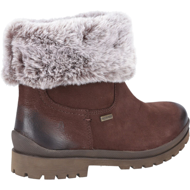 Hush Puppies Alice Stivali Da Donna Marroni In Pelle