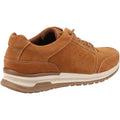 Hush Puppies Joseph Scarpe In Pelle Da Uomo Color Cuoio Con Lacci.