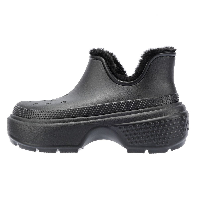 Crocs Stomp Lined Shorty Stivali Neri Da Donna