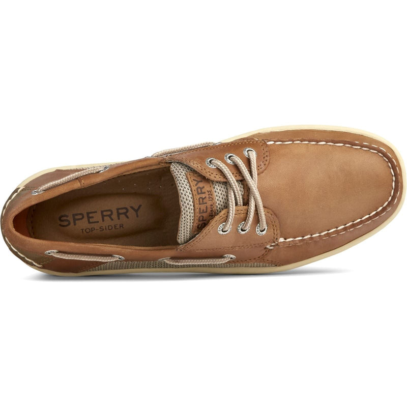 Sperry Billfish 3 Eye Scarpe Da Barca In Pelle Marrone Per Uomo