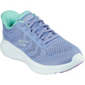 Skechers Go Walk Now Khloe Scarpe Da Ginnastica Da Donna In Tessuto Blu/Verde