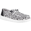 HEYDUDE Wendy Leopard Mocassini Neri/Grigi Da Donna