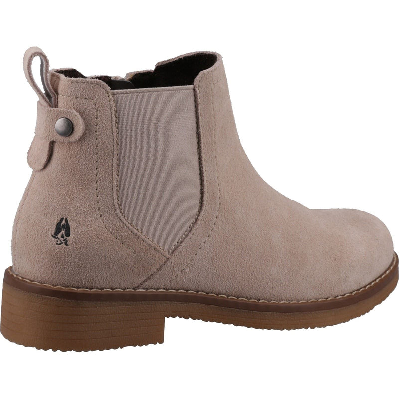 Hush Puppies Maddy Stivali In Camoscio Color Nude Da Donna