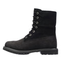 Timberland Warm Lined Waterproof Stivali Da Donna In Pelle Nera