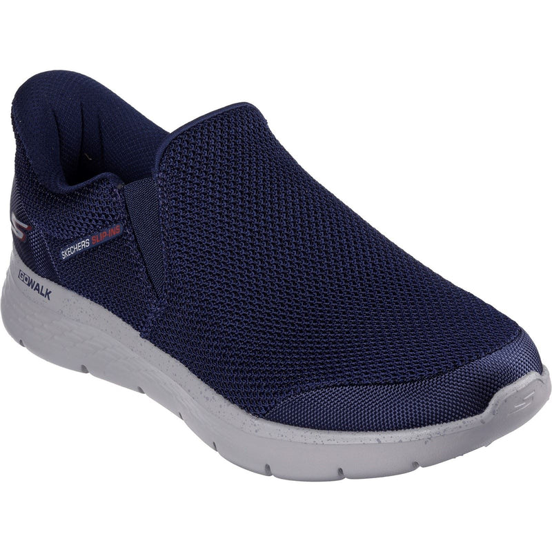 Skechers GO WALK Flex Ojai Sneakers Da Uomo In Tessuto Blu Scuro