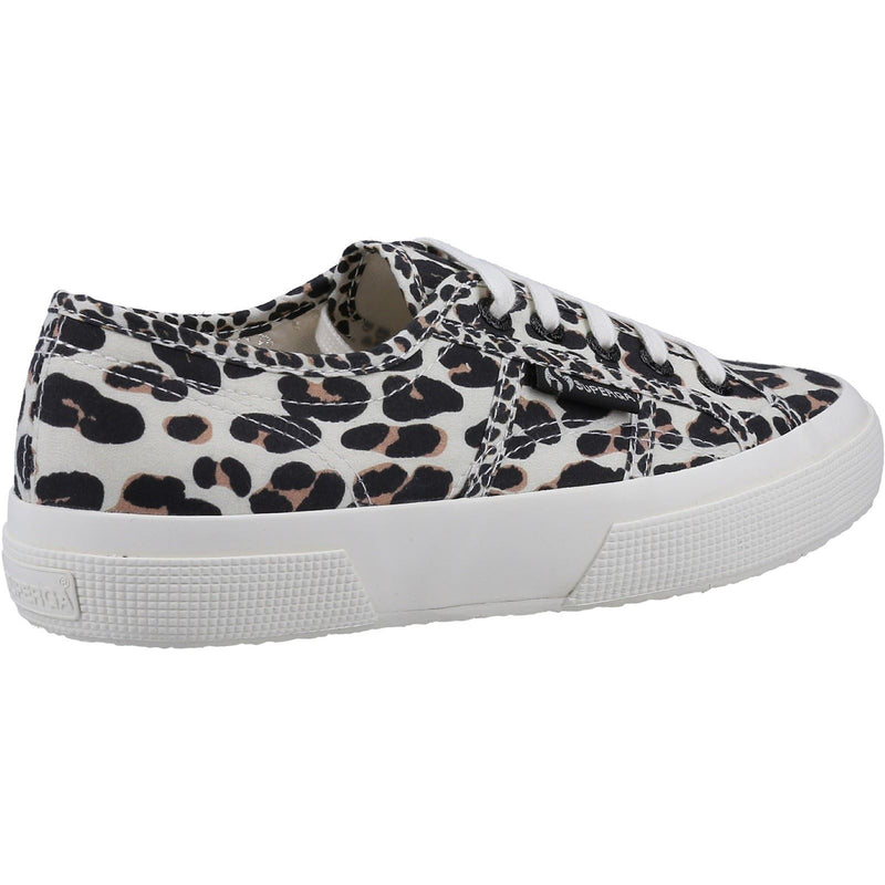 Superga 2750 Light Leopard Print Sneakers In Cotone Leggero Color Beige Chiaro Da Donna Con Stampa Leopardata.