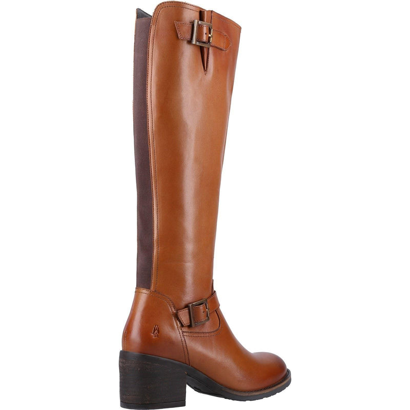 Hush Puppies Heidi Stivali In Pelle Da Donna Color Cuoio