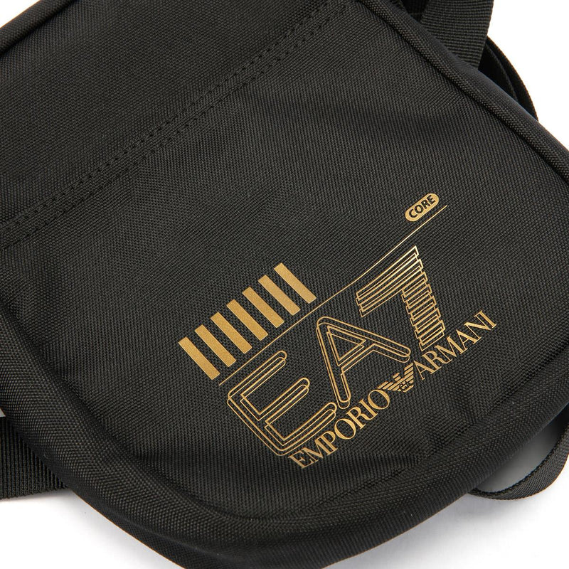 EA7 Train Core Small Borsa A Tracolla Nera Da Uomo In Poliestere
