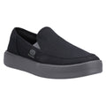 HEYDUDE Sunapee Canvas Mocassini Neri/Grigi Da Uomo In 100% Cotone