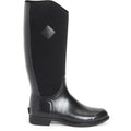 Muck Boots Derby Tall Stivali In Gomma Nera Da Pioggia