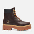 Timberland Stone Street Espresso 6 Inch Stivali Da Donna Marroni In Pelle