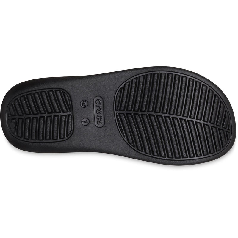 Crocs Getaway Platform Sandali Neri Da Donna In Termoplastica
