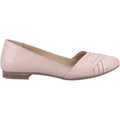 Hush Puppies Marley Ballerina Ballerine In Pelle Color Blush Da Donna