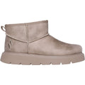 Skechers Keepsakes Lite Snow Bird Stivali Da Donna In Poliestere Color Taupe