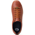 Base London Tucker Sneakers Da Uomo In Pelle Color Cuoio Bruciato