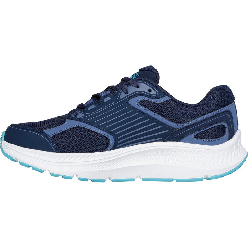 Skechers Performance GO RUN Consistent 2.0 Advantage Sneakers Da Donna In Pelle Blu/Navy