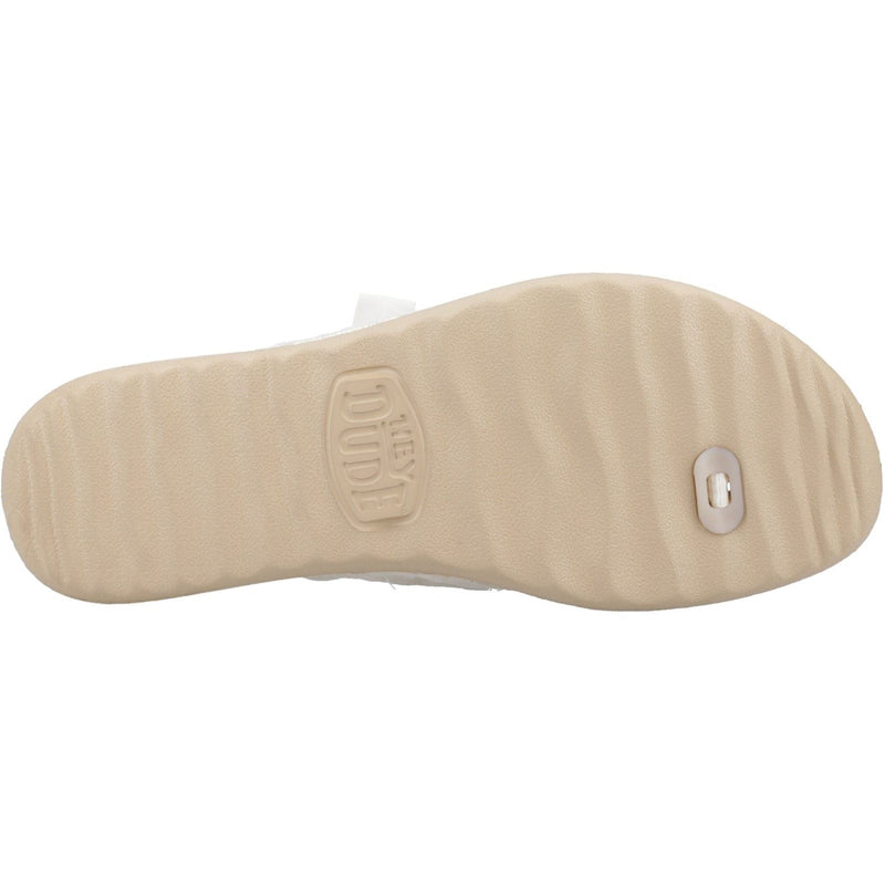 HEYDUDE Christi Flip Classic Sandalie Dorate Da Donna