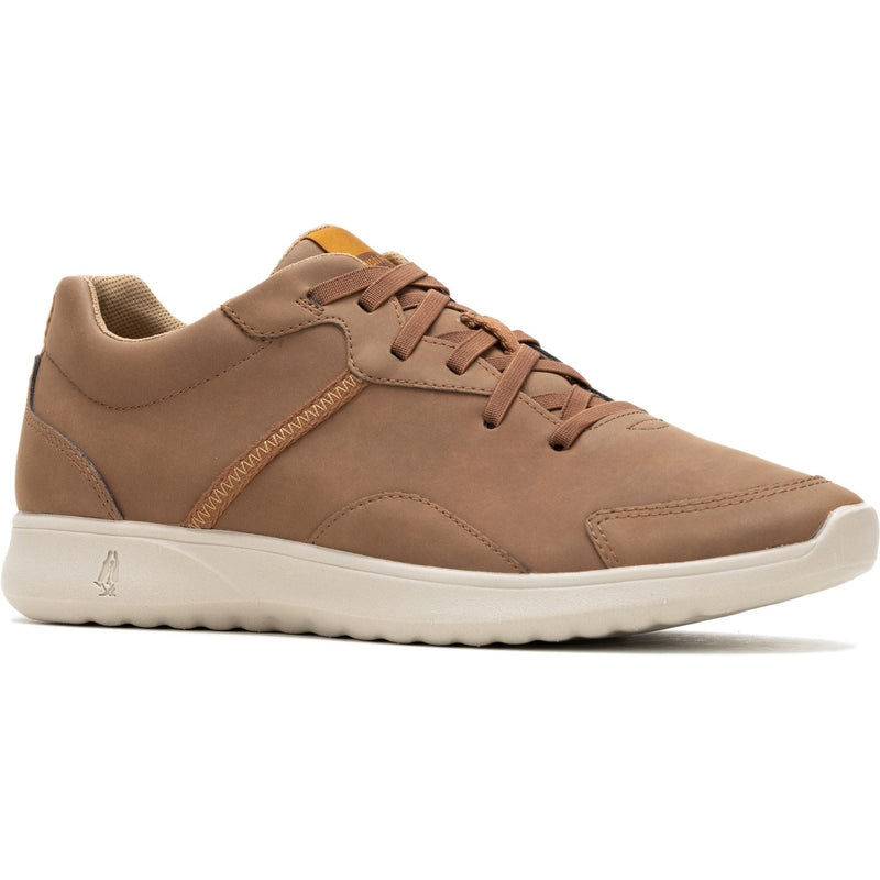 Hush Puppies The Good Sneakers In Pelle Da Uomo Color Cognac