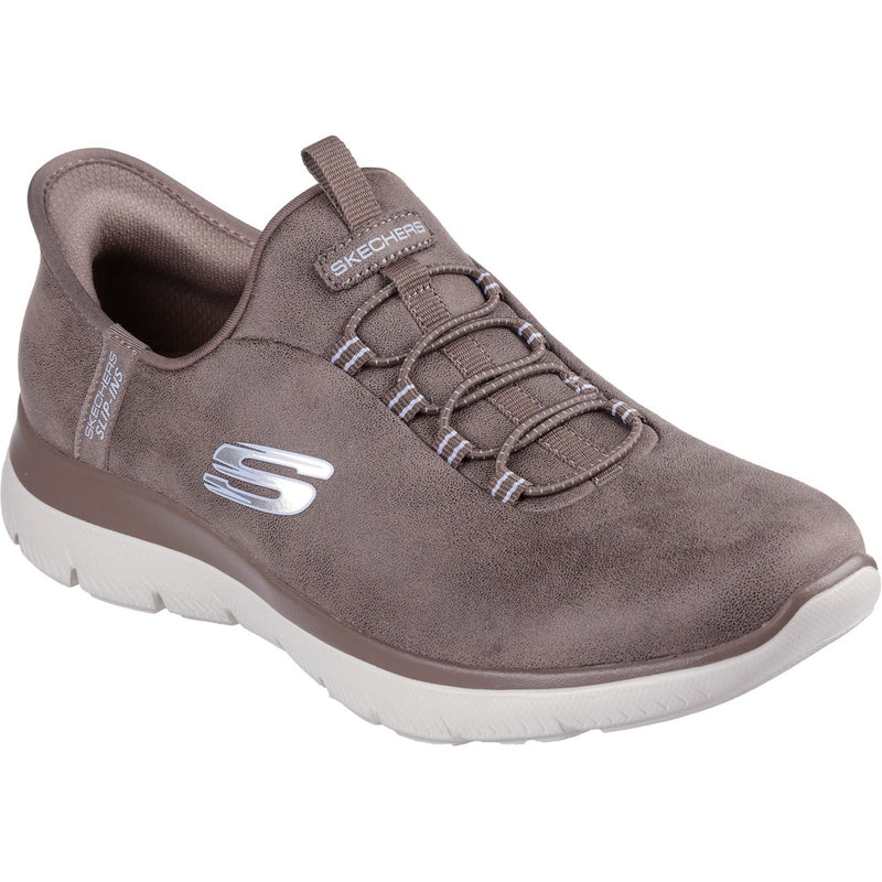 Skechers Summits Unknown Trail Sneakers Da Donna Marroni In Poliestere