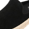 TOMS Santiago Ciabatte Nere Da Uomo In Camoscio