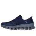 Skechers Glide-Step Pro Sneakers Da Uomo In Tessuto Blu Marino/Carbone