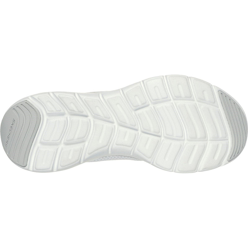 Skechers Flex Appeal 5.0 Uptake Calzature Da Ginnastica Bianche/Argento Da Donna