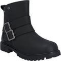 Hunter Ness Stivali Da Donna In Pelle Nera