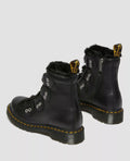 Dr. Martens 1460 Lace To Toe Stivali Da Donna In Pelle Nera