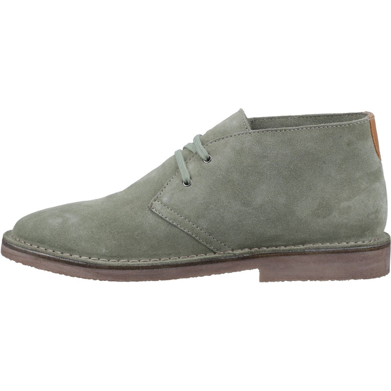 Hush Puppies Samuel Stivaletti Da Uomo In Camoscio Color Salvia