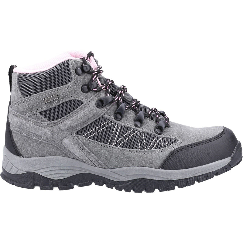 Cotswold Maisemore Stivali Da Trekking Grigi Da Donna In Camoscio