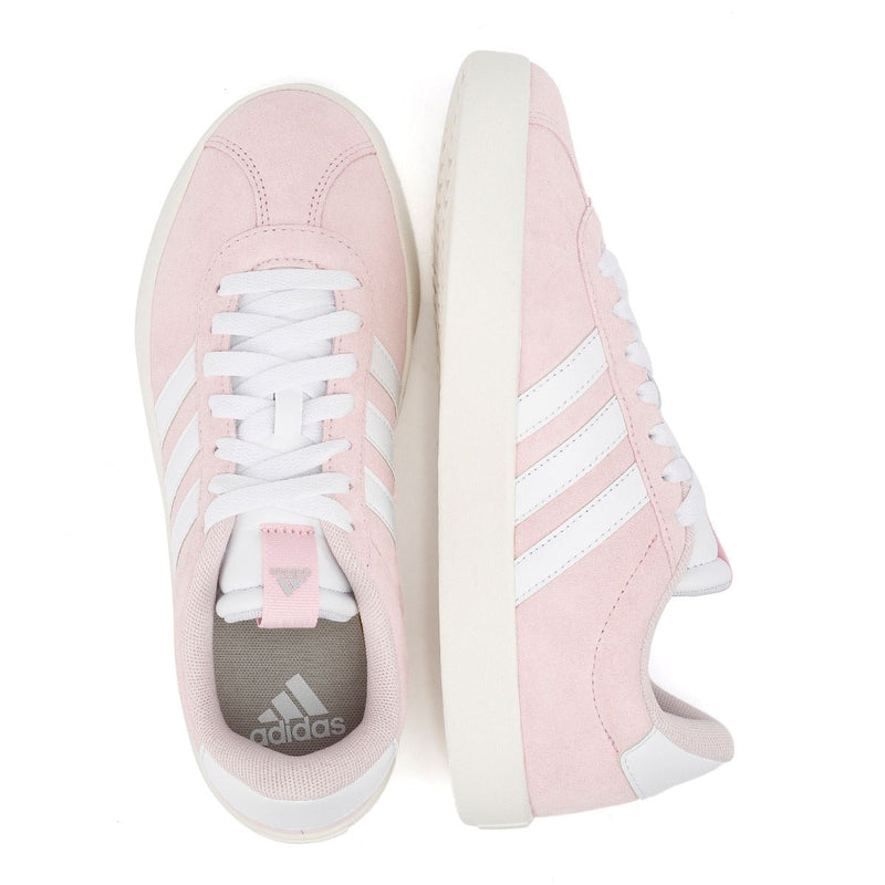 Adidas VL Court 3.0 Scarpe Da Ginnastica Rosa Da Donna In Pelle