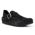 Birkenstock London Scarpe Comode In Camoscio Nero