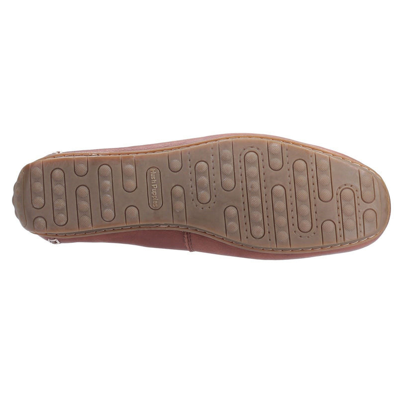 Hush Puppies Roscoe Scarpe Da Barca In Pelle Marrone Da Uomo
