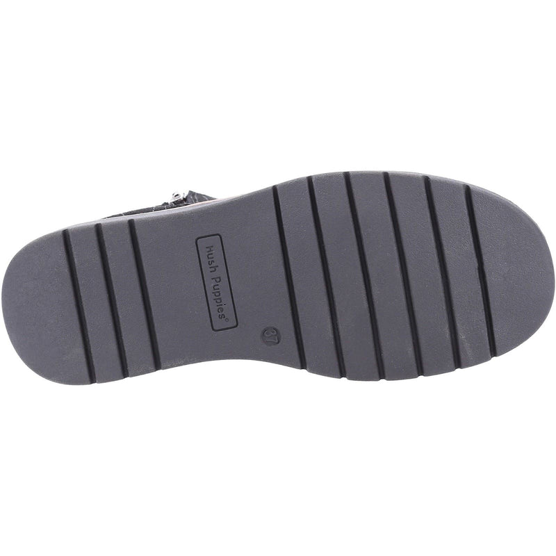 Hush Puppies Libby Stivali Da Donna In Pelle Scamosciata Neri