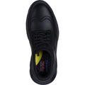 Skechers Garza Sully Scarpe Stringate In Pelle Da Uomo Nere