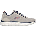 Skechers Track Leshur Sneakers Da Uomo In Sintetico Color Taupe/Navy