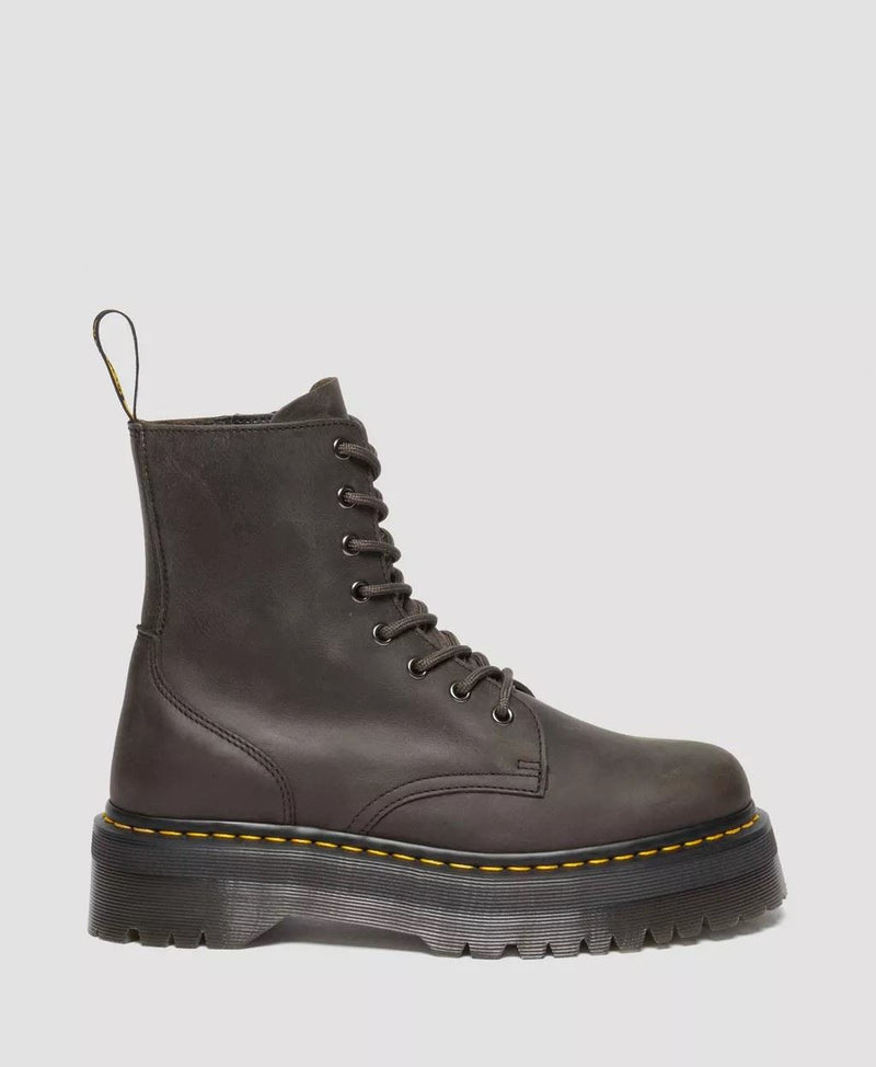 Dr. Martens Jadon Stivali Da Donna In Pelle Grigia