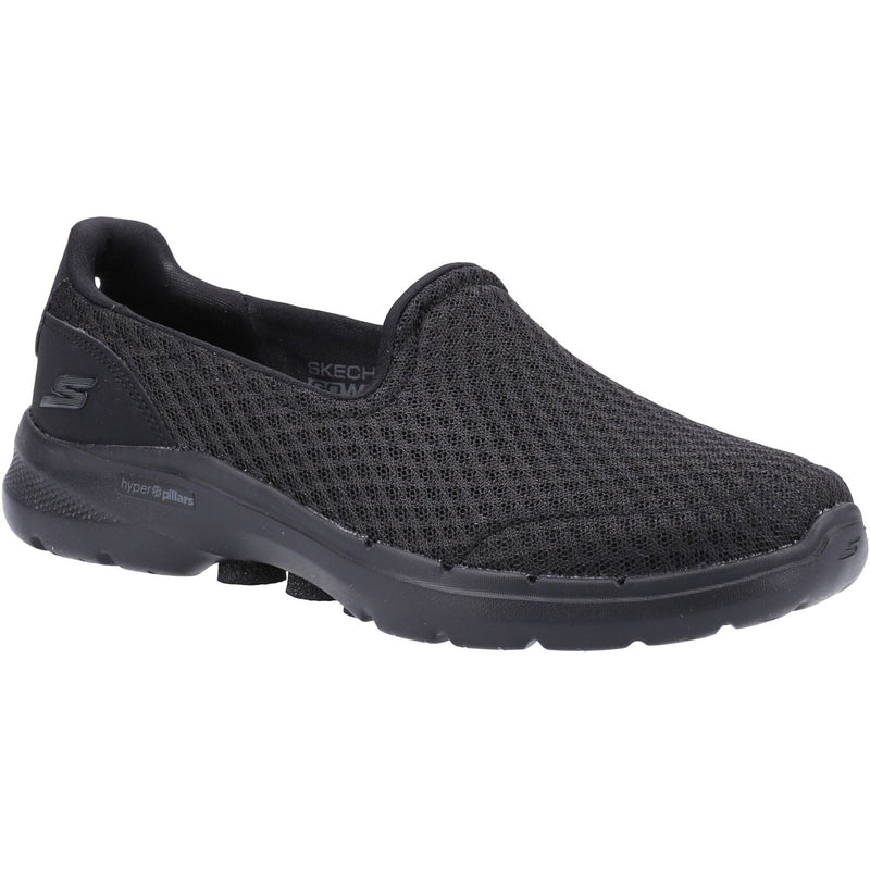 Skechers Go Walk 6 Sneakers Nere Da Donna In Poliestere