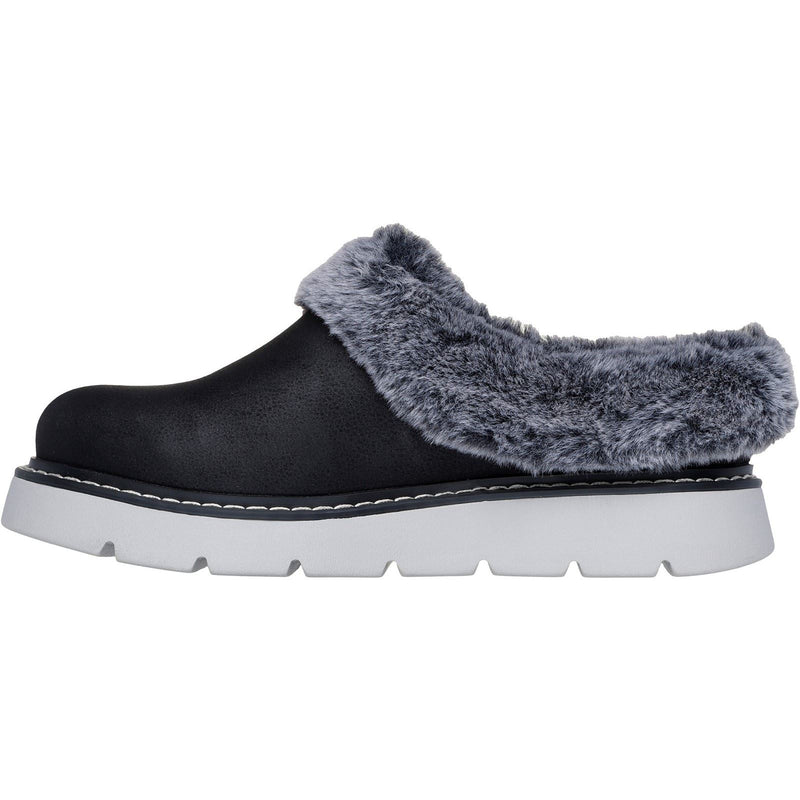 Skechers Keepsakes Lite Cozy Blend Pantofole Nere Da Donna