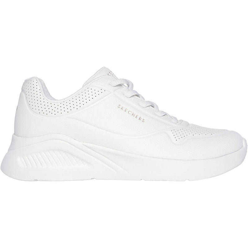 Skechers Uno Lite Lite Work Sneakers Bianche In Sintetico Da Donna
