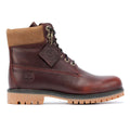 Timberland Heritage 6 Inch Waterproof Stivali Rossi In Pelle Da Uomo