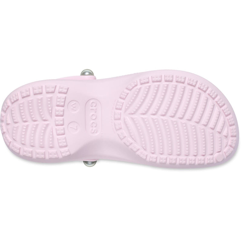 Crocs Classic Platform Ciabatte Rosa In Materiali Termoplastici Da Donna