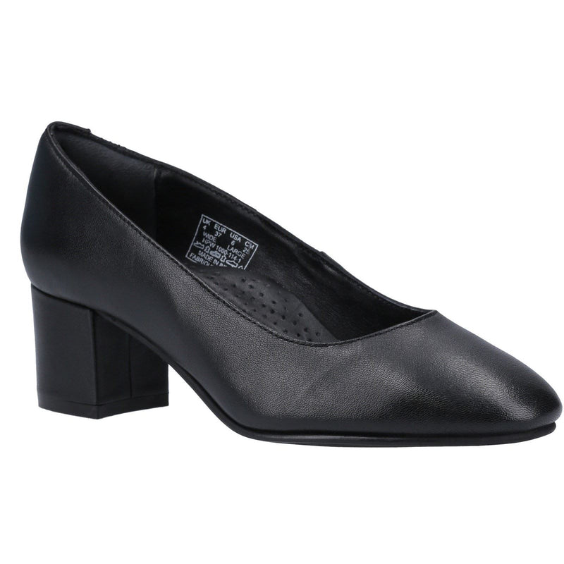 Hush Puppies Anna Tacchi Neri In Pelle Da Donna