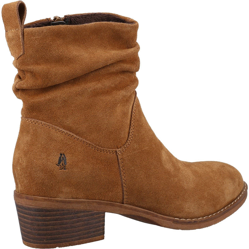 Hush Puppies Iris Stivali Marroni In Camoscio Da Donna