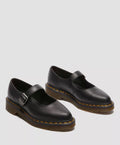 Dr. Martens Elphie Mary Jane Virginia Scarpe Nere Da Donna In Pelle