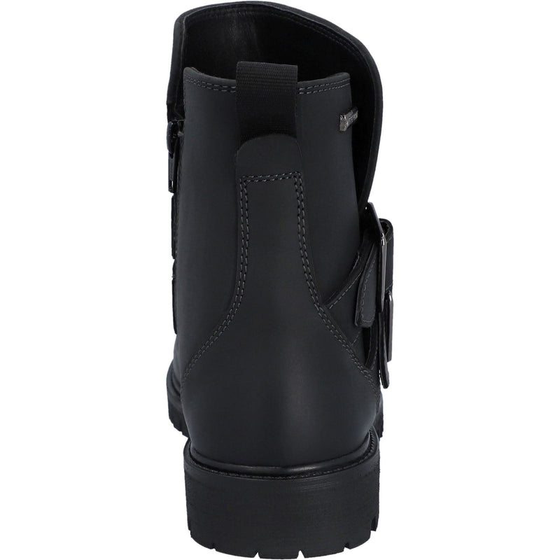 Hunter Ness Stivali Da Donna In Pelle Nera