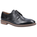 Hush Puppies Bryson Scarpe Nere In Stile Brogue In Pelle Da Uomo